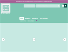 Tablet Screenshot of medicalbeauty.es